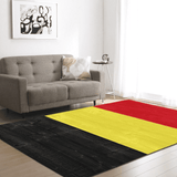 Tapis Salon Drapeau Belgique