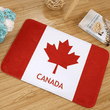 Tapis De Bain Drapeau Canadien