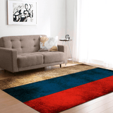 Tapis Salon Drapeau Russe