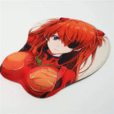 Tapis de Souris Ergonomique Manga Asuka Langley Soryu