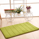 Tapis Salle de Bain Moelleux Vert Pomme