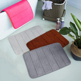 Tapis de bain absorbant <br> mémoire de forme