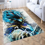 Tapis Végéta Maléfique SSJ Blue