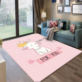Tapis Chat Rose pour Chambre de Fille