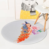 Tapis Paon Forme Miraculeuse