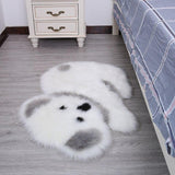 Tapis Forme Koala Poils Longs