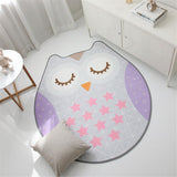 Tapis Hibou pour Fille