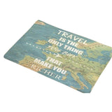 Tapis Monde Entrée Travel