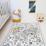Tapis Carte Monde Bébé