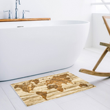 Tapis De Bain Planisphère Exploration
