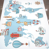Tapis Carte Monde Pour Enfant