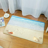 Tapis Salle de Bain Sable Et Mer