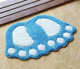Tapis de Bain<br> Forme Pieds