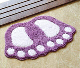 Tapis de Bain<br> Forme Pieds