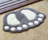 Tapis de Bain<br> Forme Pieds