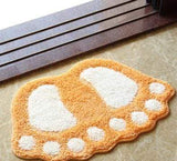 Tapis de Bain<br> Forme Pieds