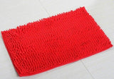 Tapis Salle de Bain Rouge Poils Longs