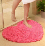 Tapis de Bain En Forme de Cœur