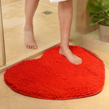 Tapis de Bain Cœur Rouge