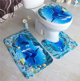 Tapis de Toilette Motifs Poissons