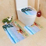 Tapis de Toilette Style Marin