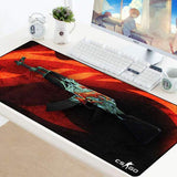 Tapis de Souris Gamer XXL AK 47 Aigue Marine
