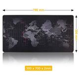 Tapis de Souris XXL Carte du Monde